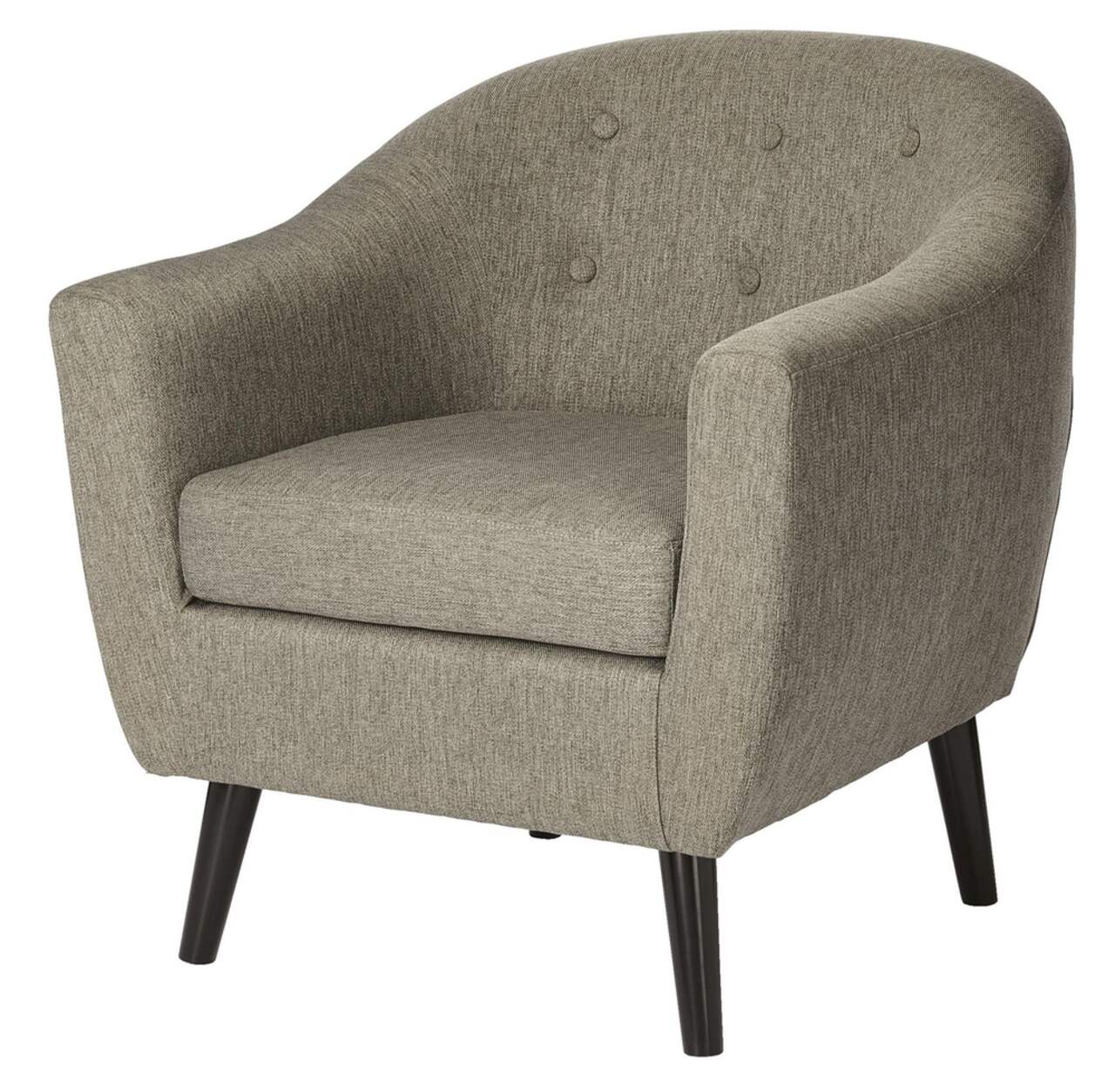 Canvas accent chair cheap