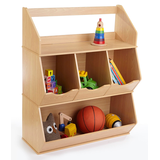 For Living Step-Up Cube Storage Front_Angled_Right