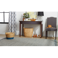 CANVAS Clark Desk, Dark Espresso Front_Angled_Left