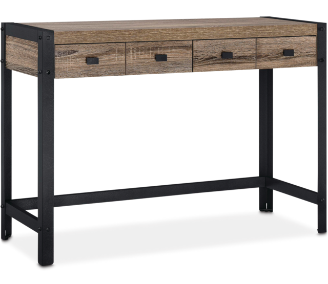 CANVAS Ossington 2Drawer Metal Frame Hallway Accent Console Table/Desk