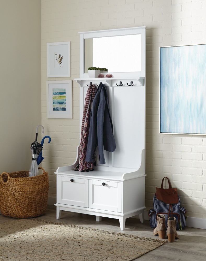 Portemanteau CANVAS Evelyn, blanc Canadian Tire