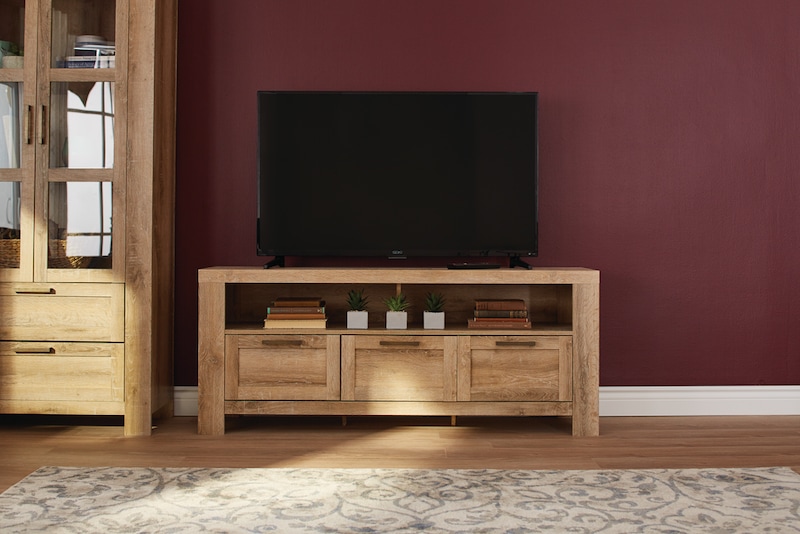 CANVAS Loft 3Drawer TV Stand & Media Storage Console Mountain