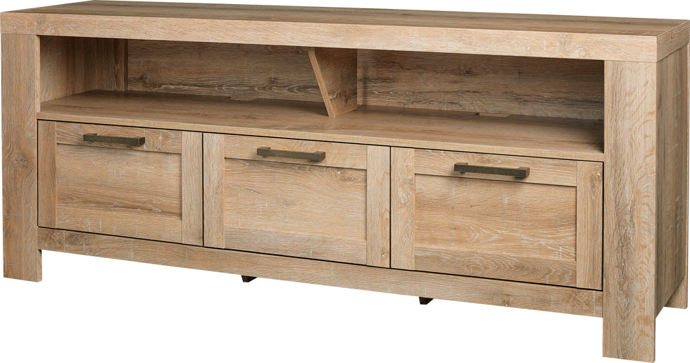 Media Cabinet with Drawers Oak 