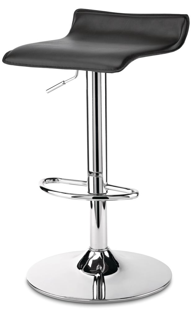 For Living Chrome Pu Leather Counter, Best Booster Seat For Bar Stool