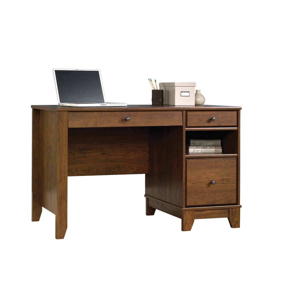 For Living Milled Cherry Camarin Computer Desk Canadian Tire