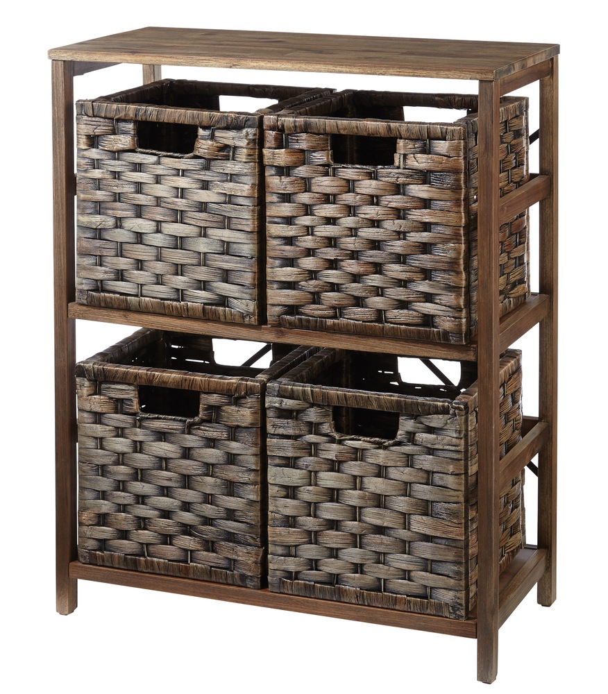 For Living Kirana Wicker 4Drawer Storage Unit Canadian Tire