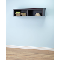 For Living 54-in Brighton Bridge Wall Shelf Front_Angled_Left