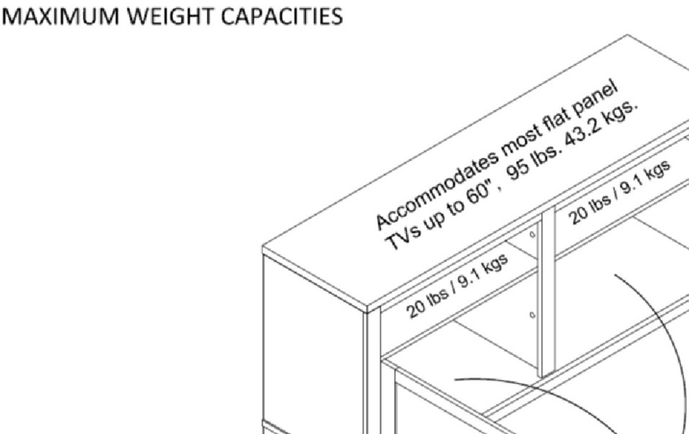 CANVAS Camden TV Stand Canadian Tire