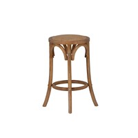 Tabouret de comptoir en rotin Linon Home Décor Rae, naturel Front_Angled_Right
