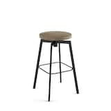 Amisco Dimitri Bar Stool Front_Three_Fourths_Angled_Right