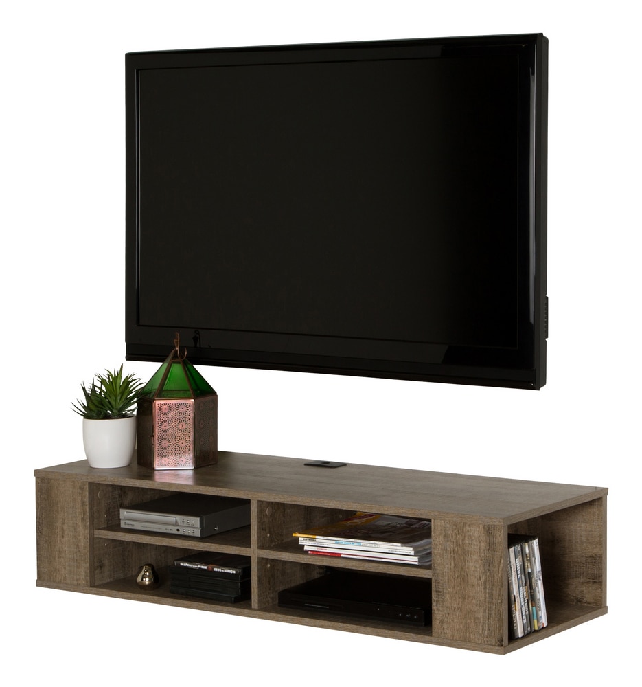 Meuble télé mural et meuble de rangement multimédia South Shore City