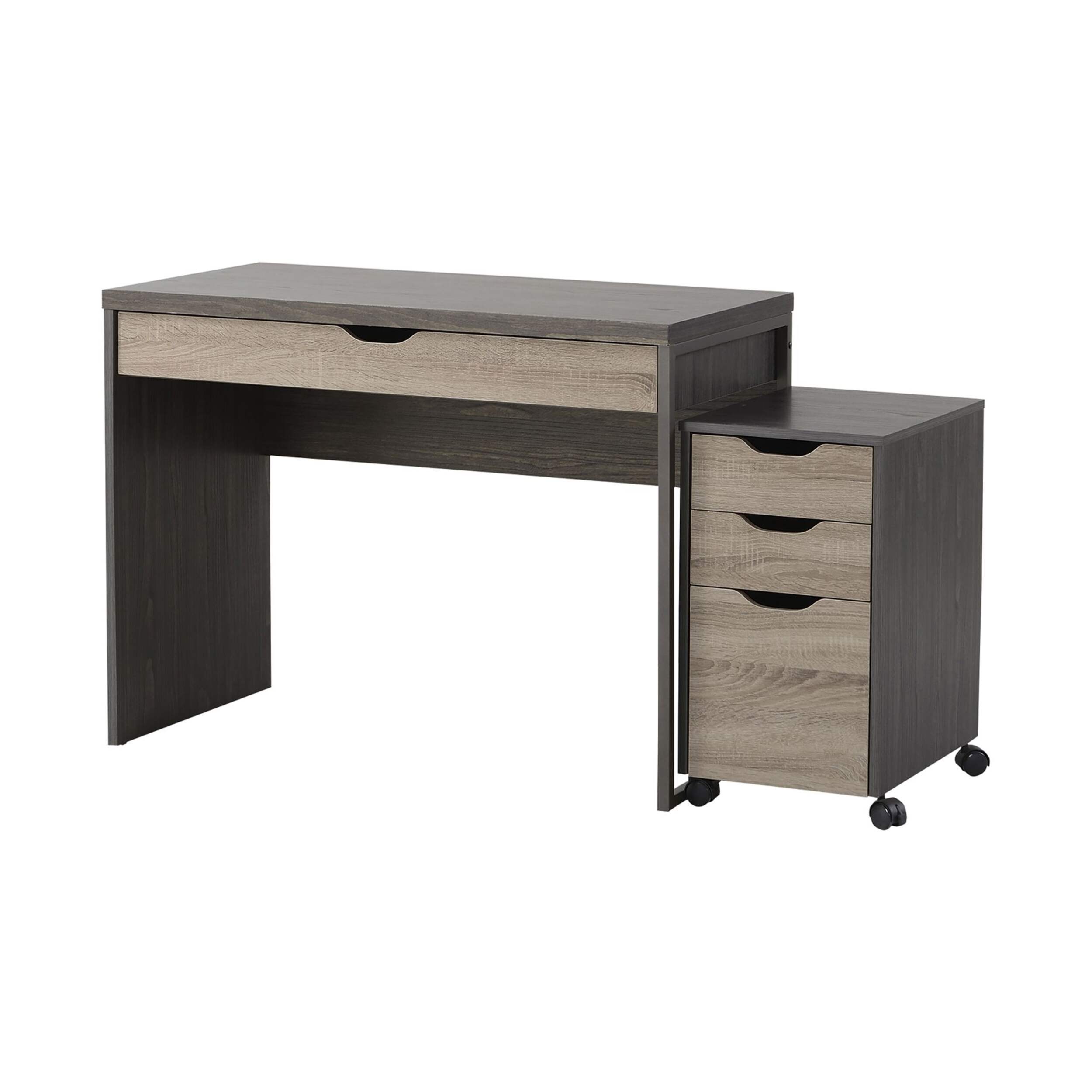 Homestar 1-Drawer Laptop Desk Front_Angled_Left