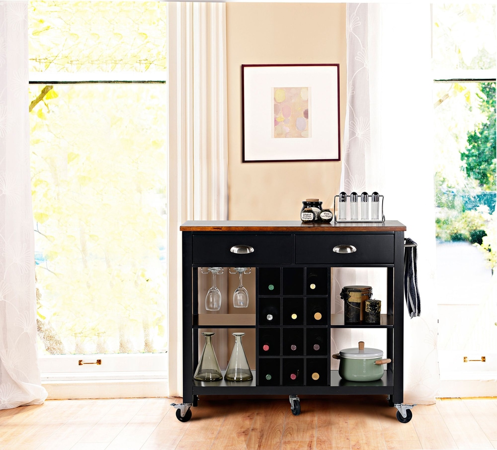 Îlot de cuisine spacieux sur roulettes Homestar Canadian Tire