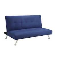 Dorel, Piccolo Junior Sofa Lounger, Blue Front_Angled_Right