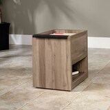 Sauder Transit File Cart, Salt Oak Front_Angled_Right
