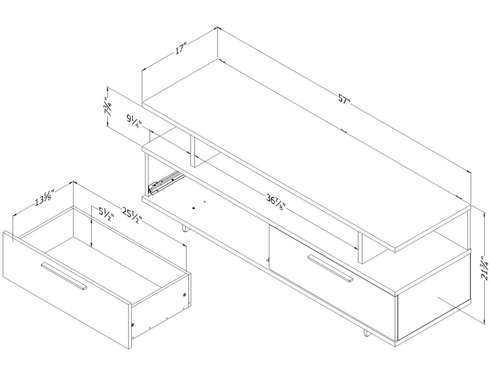 South Shore Reflekt TV Stand Canadian Tire
