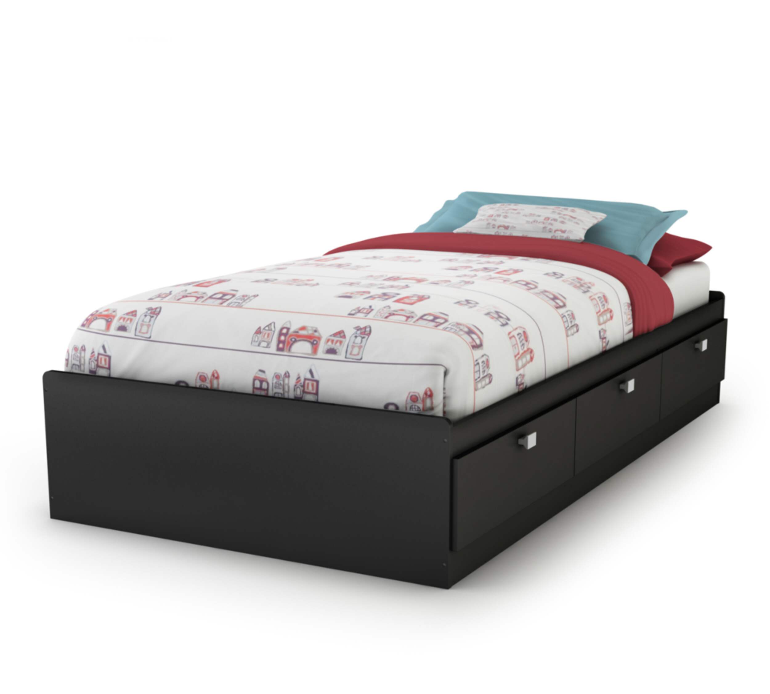 SPK,M BED DR,P BLK