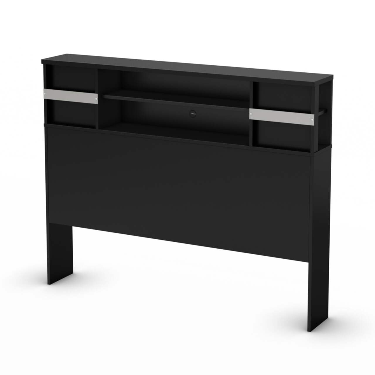 Black bookshelf headboard sale