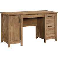 Sauder Cannery Bridge Office Computer Desk, Sindoori Mango Front_Angled_Right