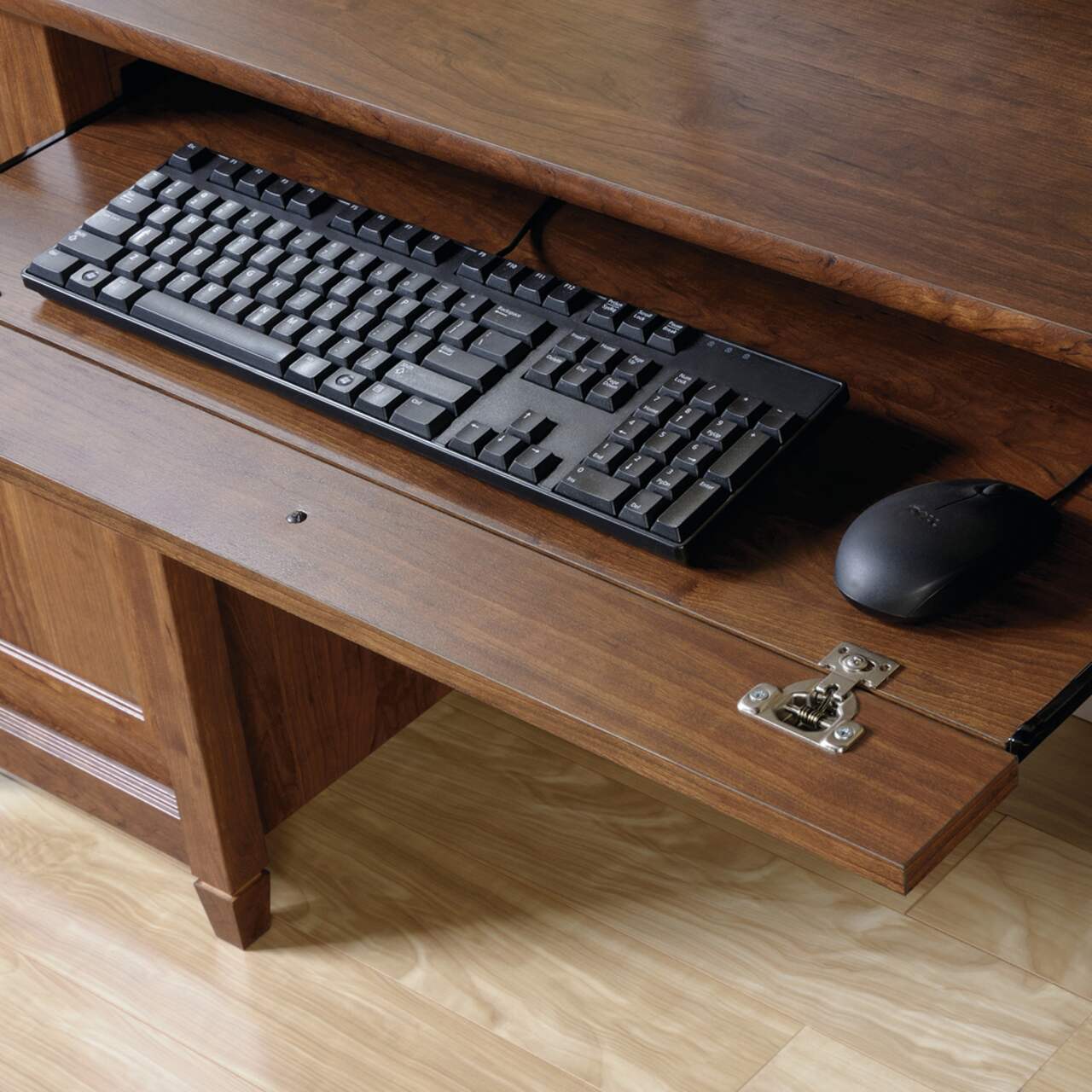 Sauder Edge Water Computer Desk Auburn Cherry