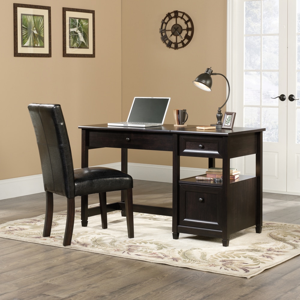 Sauder Edge Water LiftTop Home Office Computer Desk With File Drawer