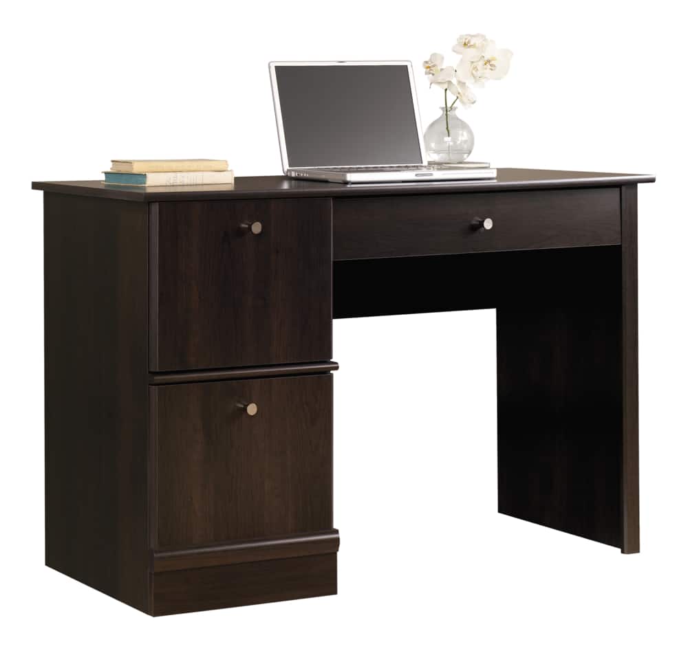 Sauder 3-Drawer Home Office Computer Desk With File Drawer, Cinnamon Cherry  Finish | Canadian Tire