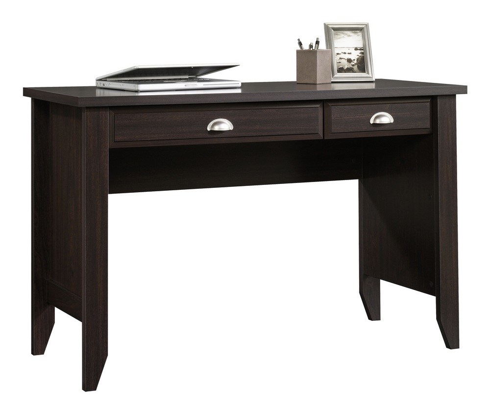 Sauder Shoal Creek 2Drawer Home Office Computer Desk, Jamocha Wood