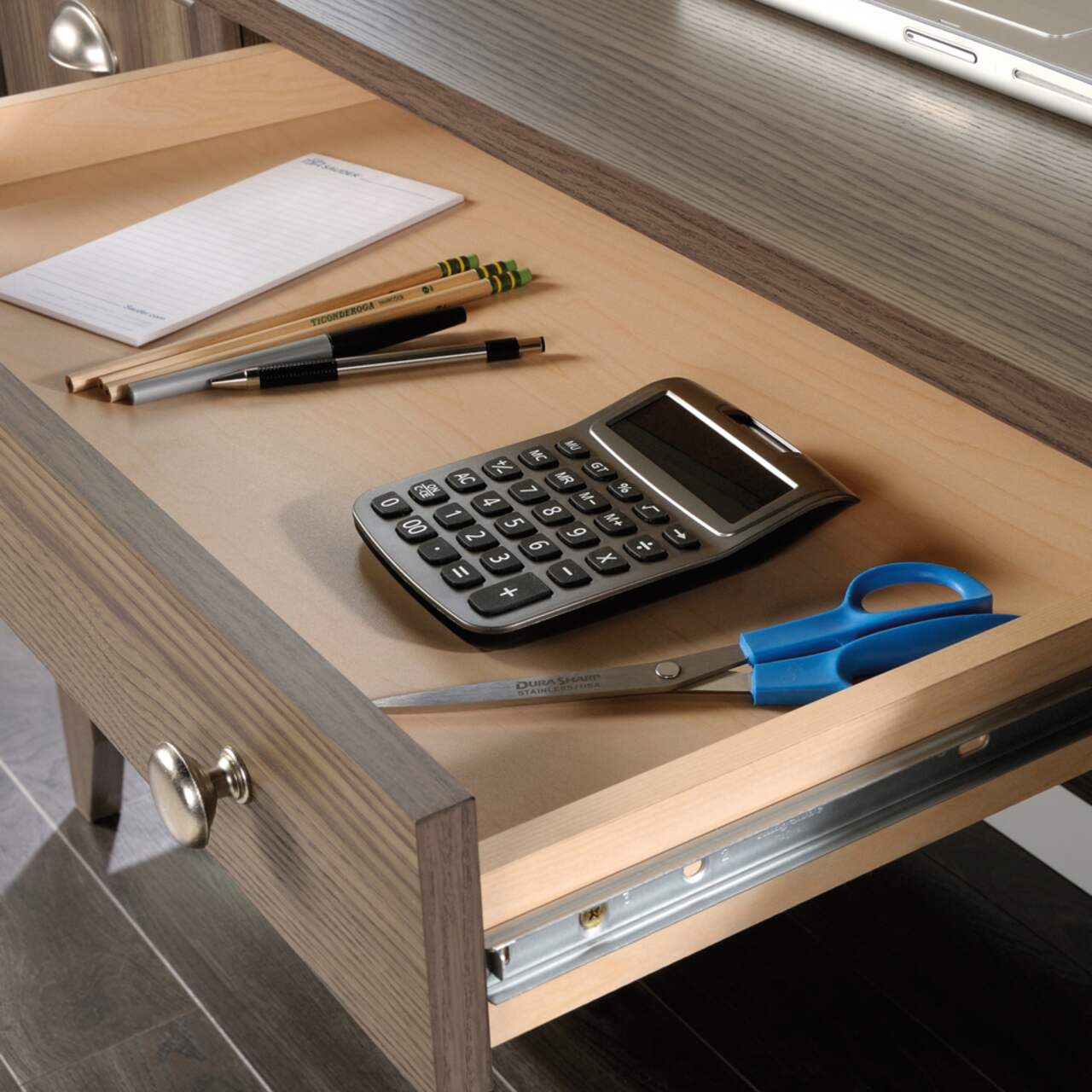 Sauder Shoal Creek Computer Desk Diamond Ash Canadian Tire