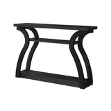 Table console incurvée Monarch Specialties Front_Angled_Left