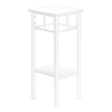 Monarch Specialties Contemporary 2-Tier Square Table Front_Angled_Right