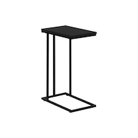 Table en C contemporaine Monarch Specialties Front_Angled_Right