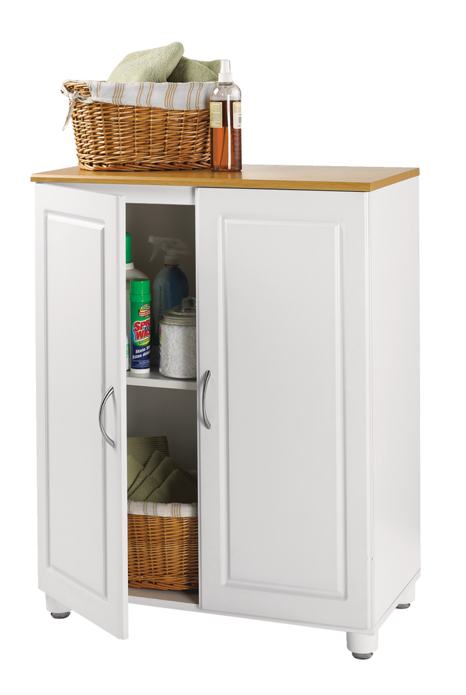 For Living 2Door Linen Base Storage For Laundry Room, White Canadian Tire