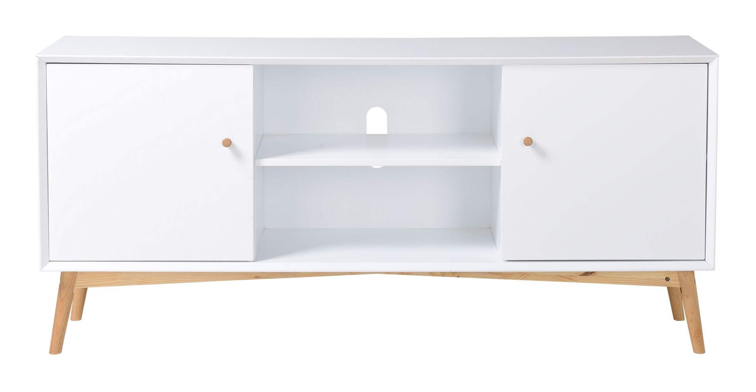 CANVAS Copenhagen TV Stand, White Canadian Tire