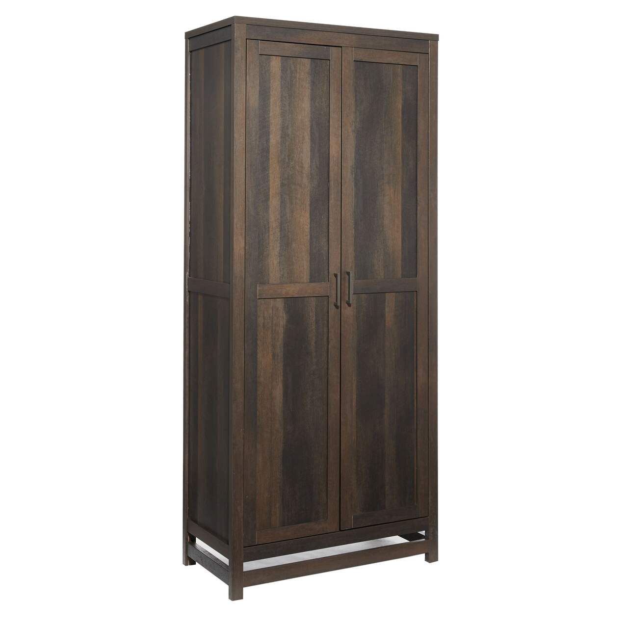 CANVAS Monclerc 2-Door Storage Cabinet/Wardrobe/Armoire, Black