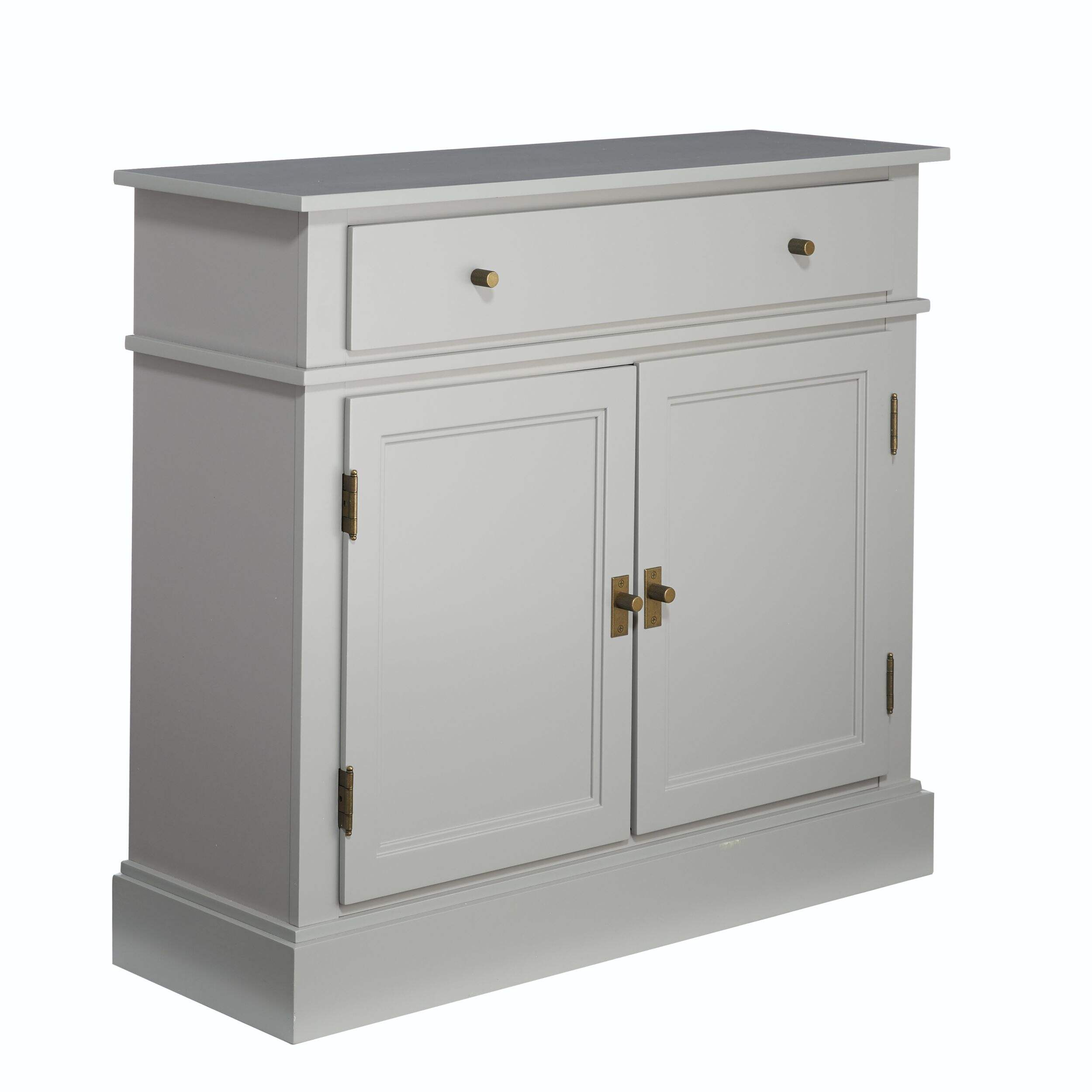 Armoire console CANVAS Ellis, gris Front_Angled_Right