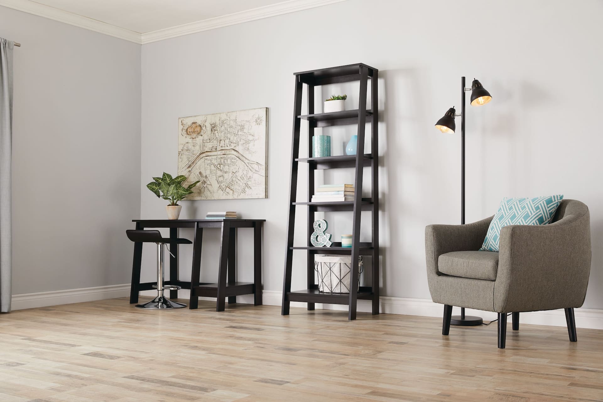 Trestle bookcase best sale