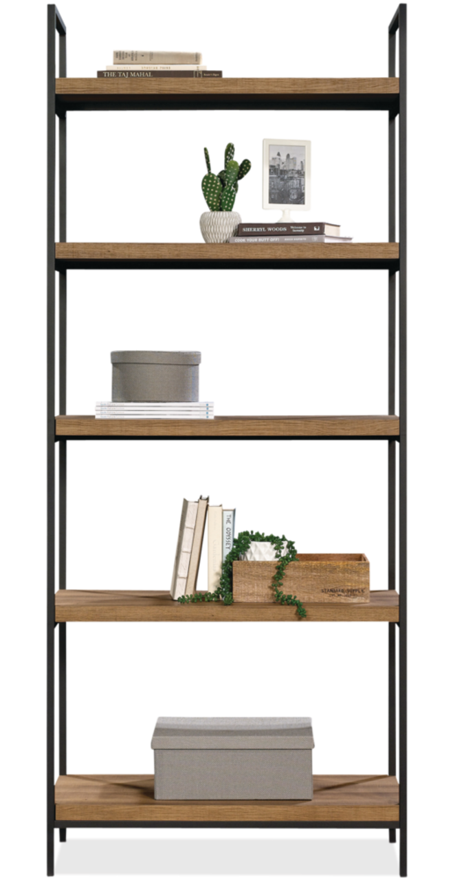 Canvas robson store narrow bookcase