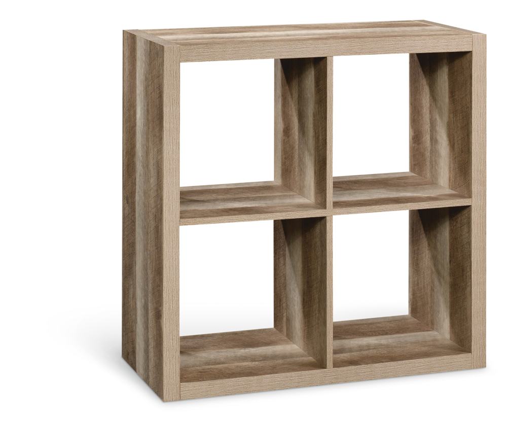 CANVAS Fraser 4-Cube Storage Organizer, Bookcase/Bookshelf, Light