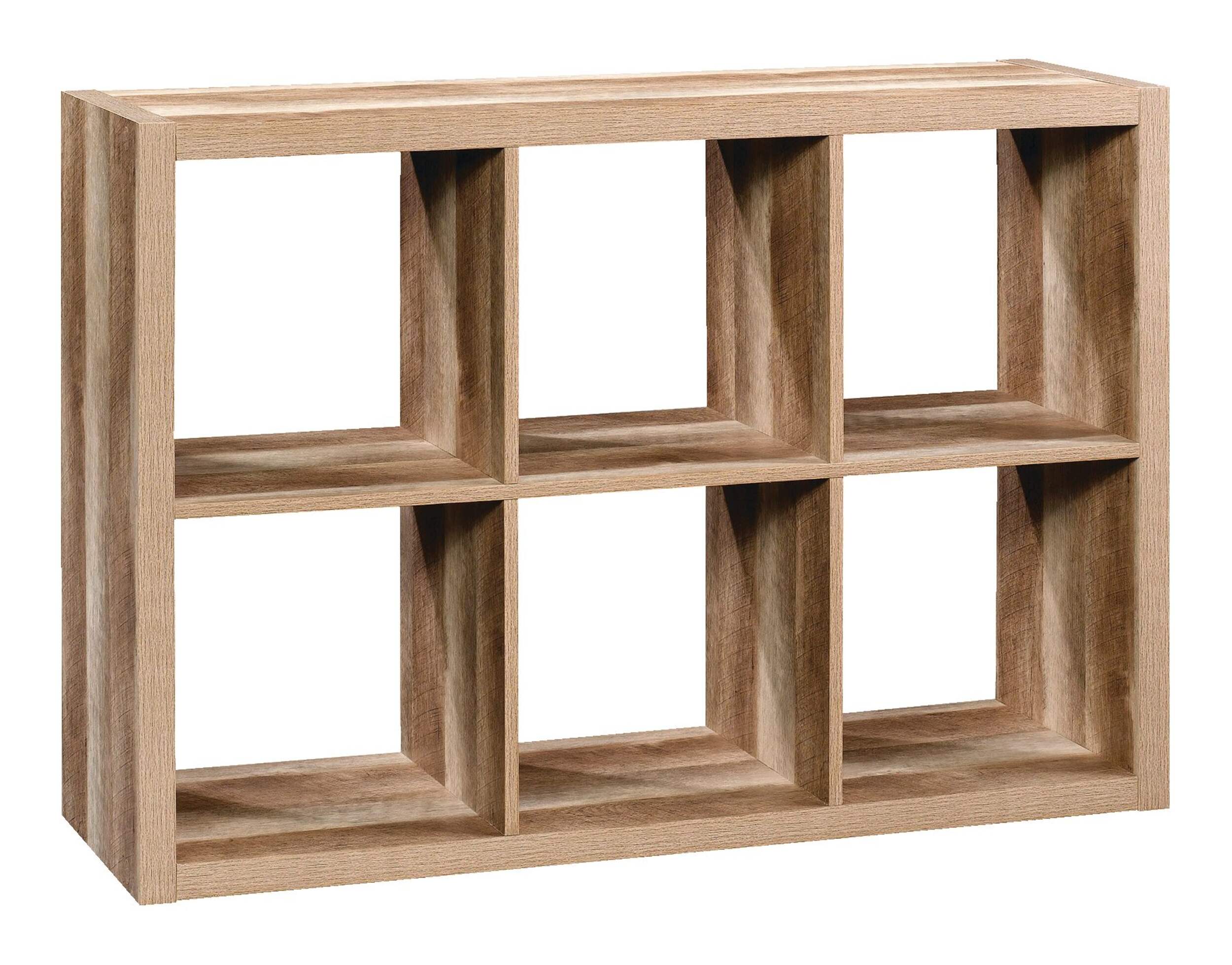 CANVAS Fraser 6Cube Storage Organizer, Bookcase/Bookshelf, Light Oak