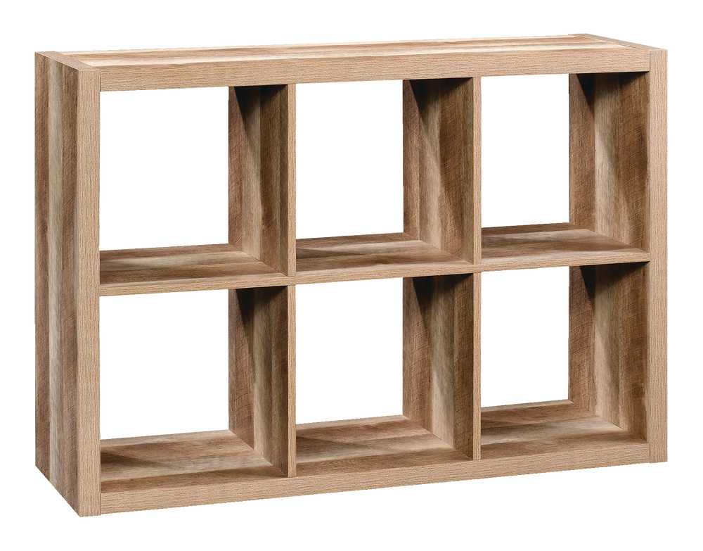 CANVAS Fraser 6-Cube Storage Organizer, Bookcase/Bookshelf, Light Oak ...