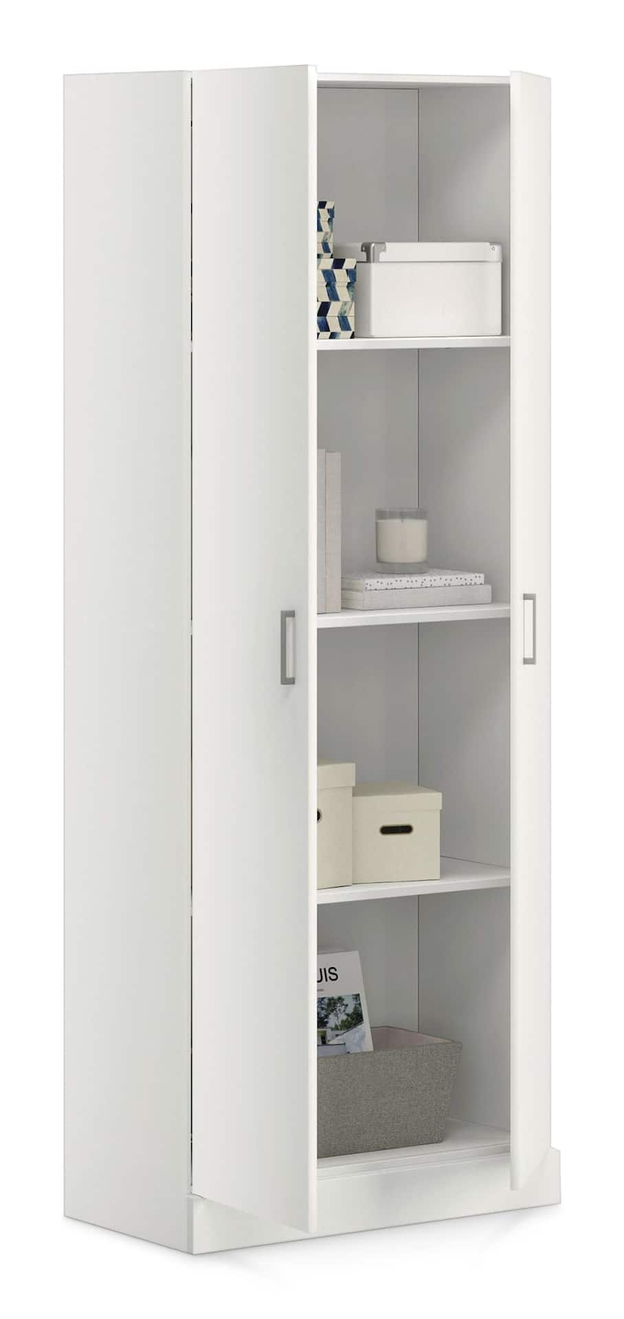 Sauder 2 Door Storage Pantry Cabinet With Adjustable Shelves White   Sauder 2 Door Cabinet White D3b935ba Aed9 4ffc 957b 3c4c1540d155 Jpgrendition 