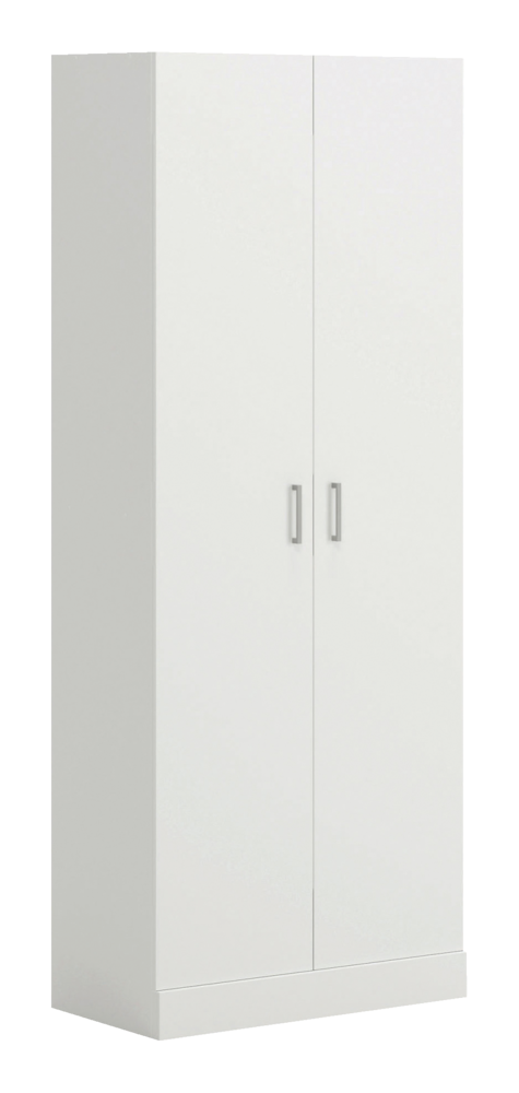 Sauder 2 Door Storage Pantry Cabinet, Sauder 2 Door Storage Pantry Cabinet With Adjustable Shelves White
