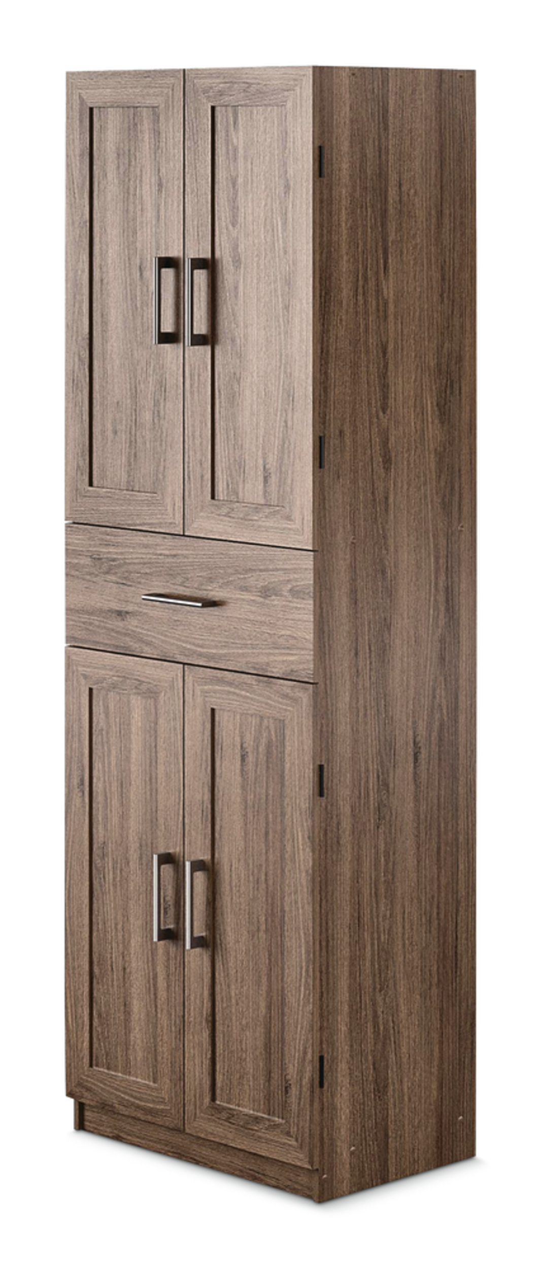 System Build 4Door 1Drawer Storage Oak Finish Canadian Tire