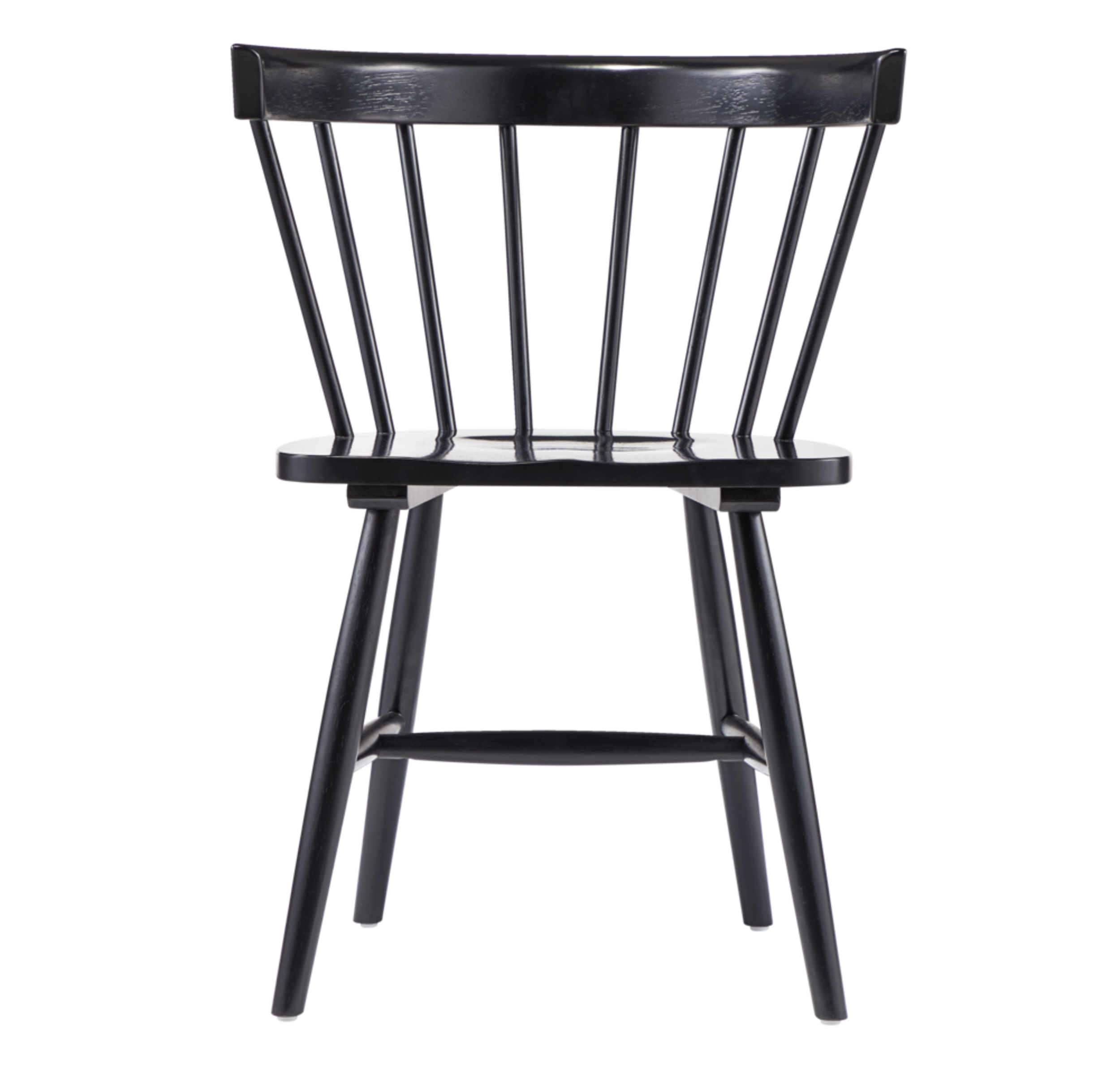 CANVAS Windsor Solid Wood Spindle Back Dining Chairs (2-Piece Set ...