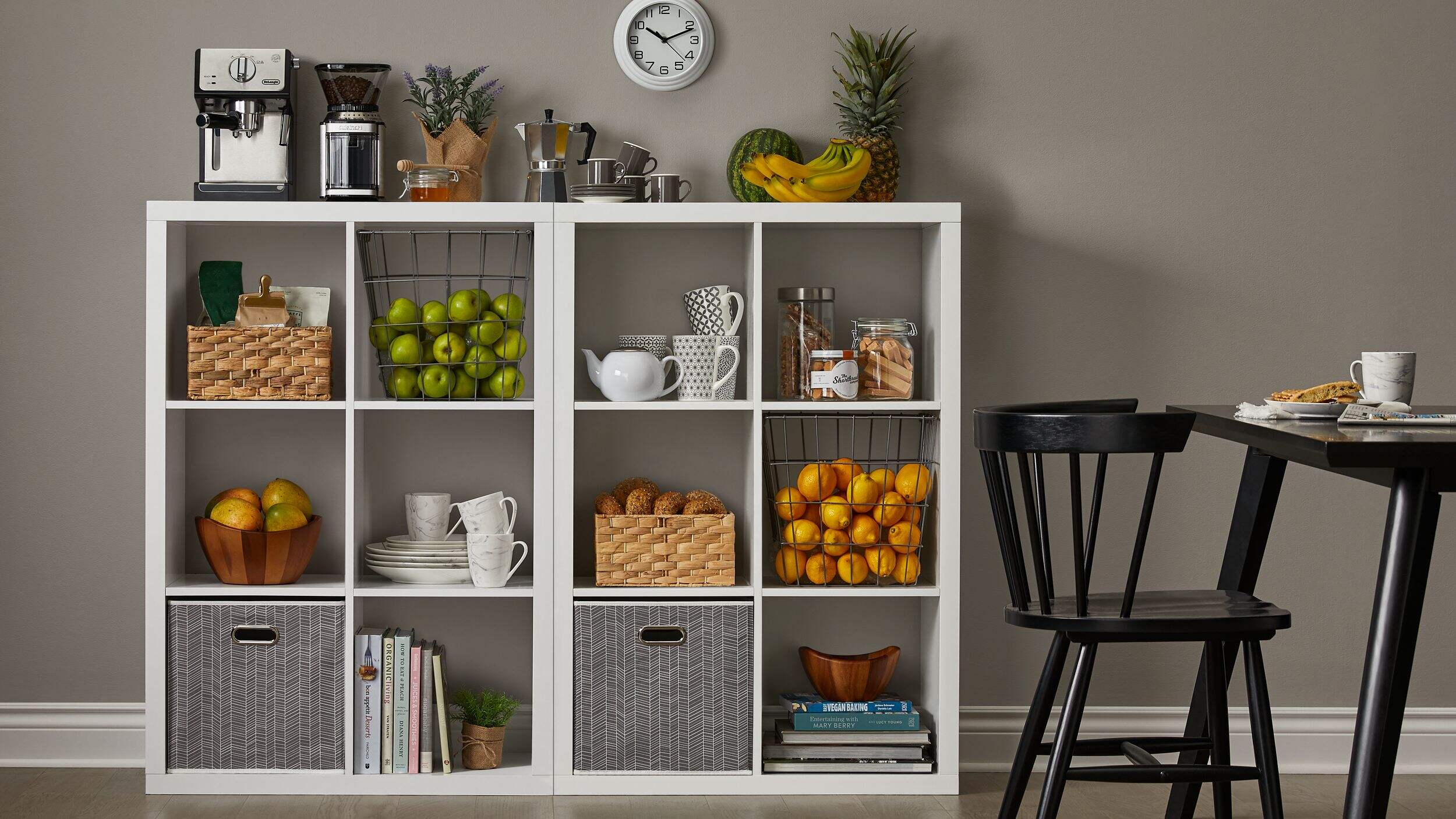 CANVAS Invermere 6Cube Storage Organizer, Bookcase/Bookshelf, White Canadian Tire