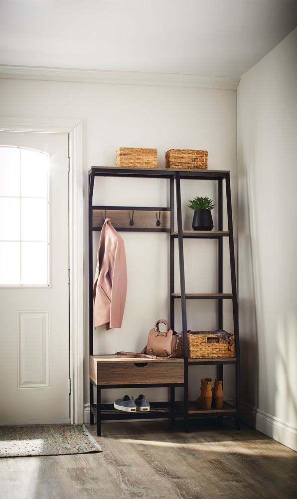 Canvas Caledon 3 Hook Entryway Coat Rack Hall Tree With Storage Bench Shoe Canadian Tire Canvas Caledon 3 Hook Entryway Coat, Entryway Coat Rack Bench Ikea
