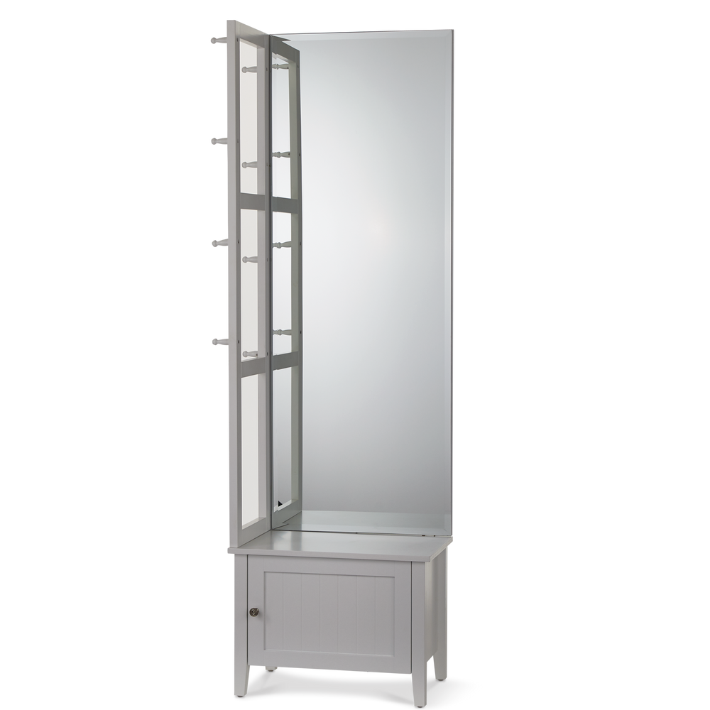 CANVAS Campbell 8Hook Entryway Coat Rack/Hall Tree With Storage Bench