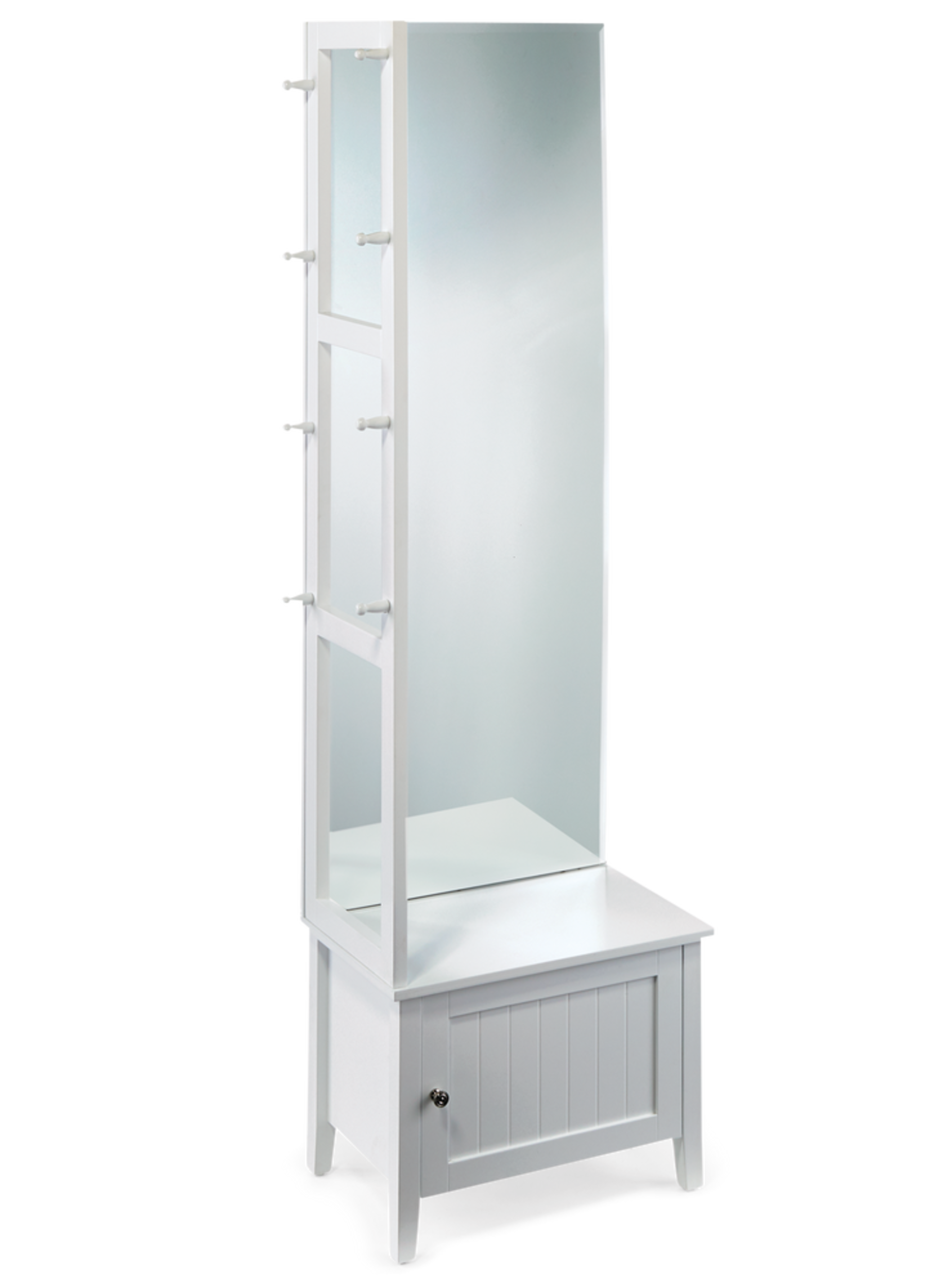 CANVAS Campbell 8Hook Entryway Coat Rack/Hall Tree With Storage Bench