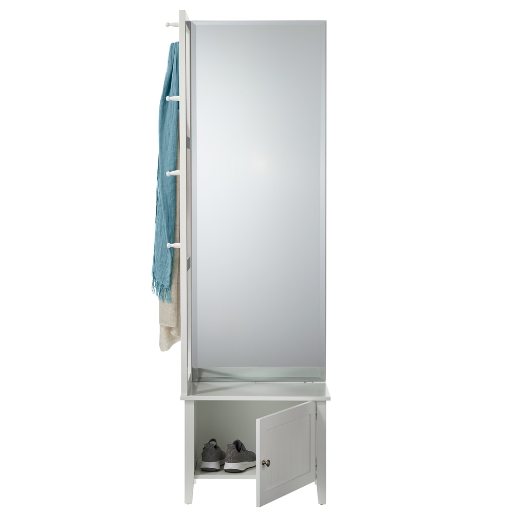 CANVAS Campbell 8Hook Entryway Coat Rack/Hall Tree With Storage Bench