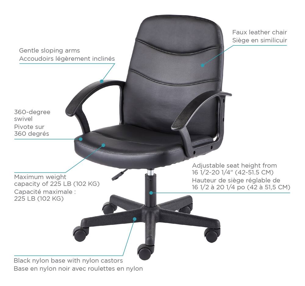 leather office chair replacement parts